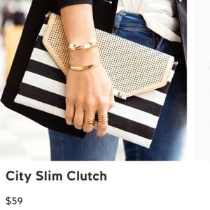 Stella & Dot City Slim Clutch